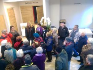 Nov Ljudski dom so si ogledali tudi člani Društva invalidov Kranjska Gora 1